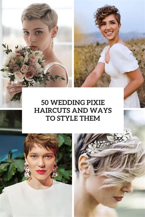 50 Wedding Pixie Haircuts And Ways To Style Them Weddingomania