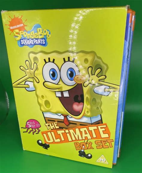 Spongebob Squarepants The Ultimate Dvd Box Set Of 5 Dvds 6 75 Picclick Ca