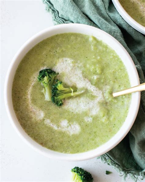 Broccoli Soup Without Cream Dairy Free Clean Cuisine