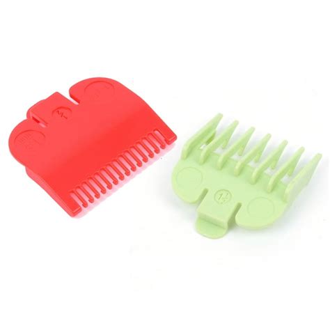 2pcs Hair Trimmers Combs Guides Fully Compatible Attachment Professional Hair Clipper Cutting