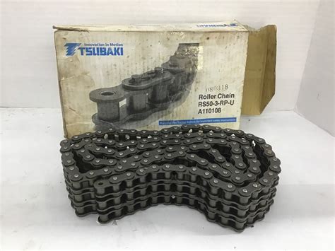 Tsubaki Rs Rp U Roller Chain Riv Ebay