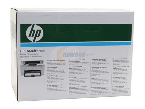 HP LaserJet P1006 CB411A Personal Monochrome USB Laser Printer Newegg