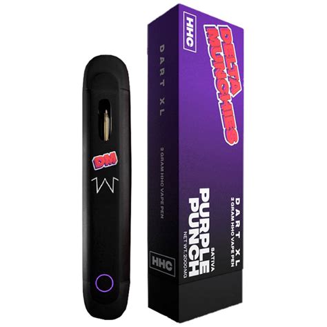 Delta Munchies Purple Punch 2000mg Hhc Dart Xl Disposable Vape Pen