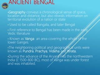 Presentation history of Bengal | PPT