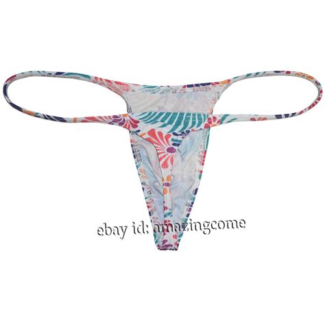 Men S Posing Slim Bikini Thong Underwear Minimal Coverage Swim G String Hipster EBay