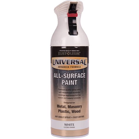 Vopsea Spray Universala Rust Oleum Alb Lucios Interior Exterior 400