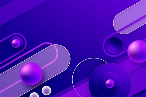 Premium Vector | Geometric wallpaper with different gradient shapes