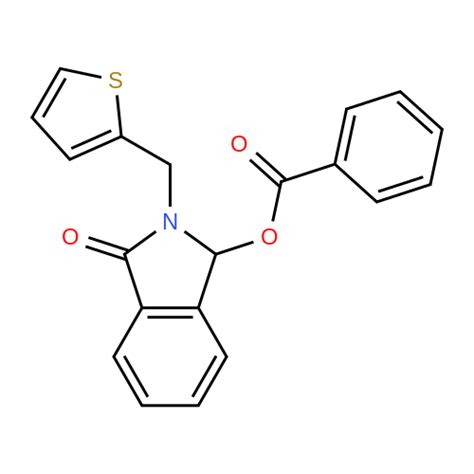 866008 22 2 3 Oxo 2 Thiophen 2 Yl Methyl 2 3 Dihydro 1H Isoindol 1