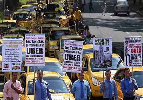 Los Taxistas De Medellín Contra Uber Y Cabify Taxi Project 20