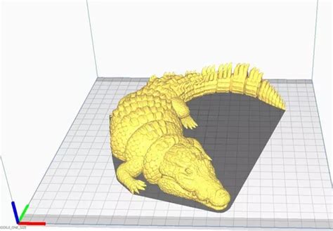 Cocodrilo Articulado Flexi Para Imprimir 3d Archivo Stl En Venta En