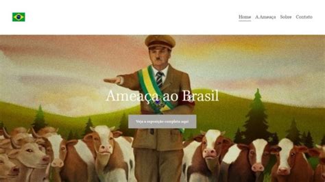 Site bolsonaro br sai do ar um dia após denúncia do Ministério da