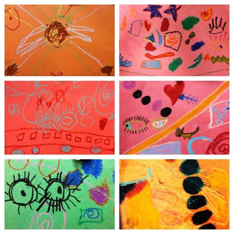 Kindergarten Abstract Exploration | Childrens art, Abstract, Student art