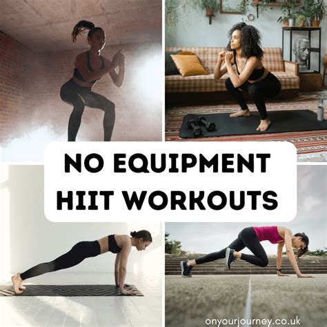 11 Moves For Your No Equipment HIIT Workouts To Try Today! - On Your ...