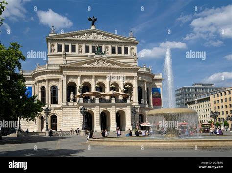 Alte Oper Old Opera House Operaplatz Square Frankfurt Am Main Hesse