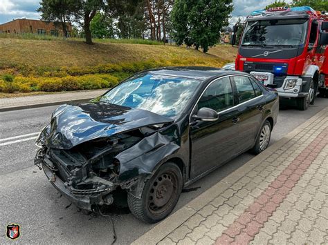 Wypadek W Siemiatyczach Kierowca Chevroleta Wymusi Pierwsze Stwo Na