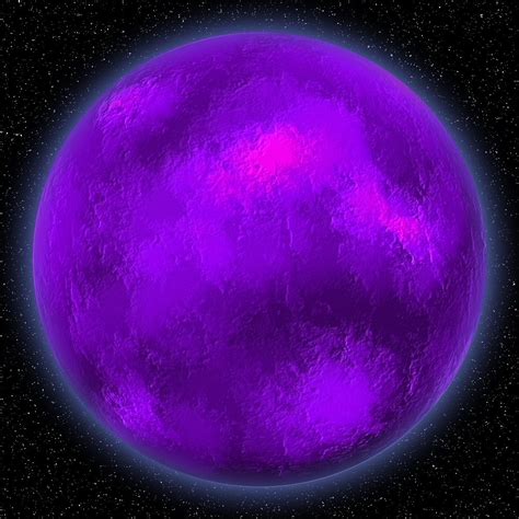 Purple Planet By Excusethefrench On Deviantart Purple Planets