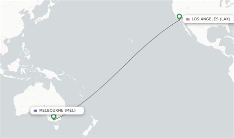 Direct Non Stop Flights From Melbourne To Los Angeles Schedules