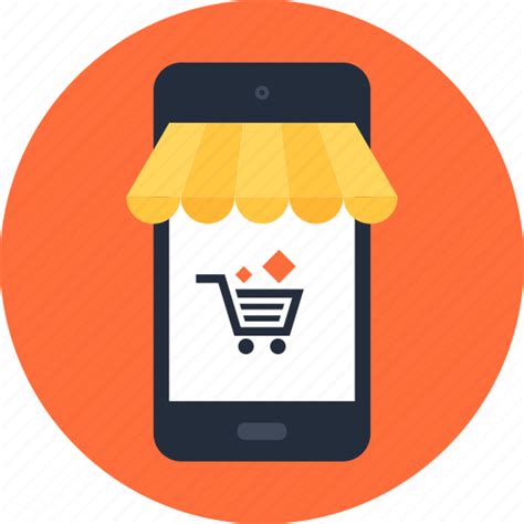 Commerce Ecommerce Market Mobile Shop Shopping Store Icon