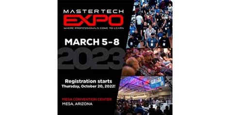 Mastertech Expo Early Registration Opens Ceoutlook