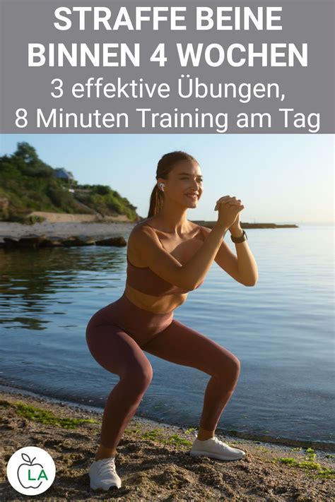 Beine trainieren 3 Übungen fürs Frauen Beintraining für Zuhause