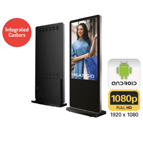 Android Freestanding Digital Posters Resay Technologies