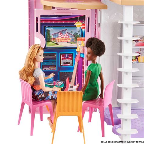 Barbie Casa Malibu Casa De Muñecas De Dos Pisos Plegable Con Muebles Y