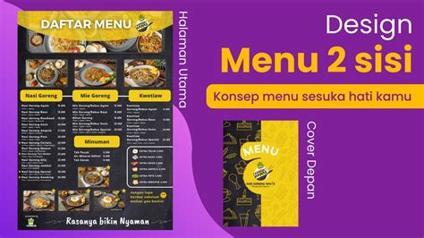 JASA DESAIN MENU MAKANAN UMKM FOOD MENU MENU MAKANAN JASA DESAIN