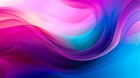 Premium AI Image | Purple and blue wallpaper with a colorful swirl