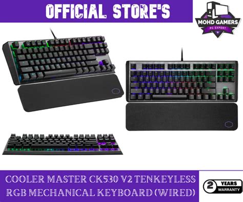 COOLER MASTER CK530 V2 TENKEYLESS RGB MECHANICAL KEYBOARD WIRED Lazada