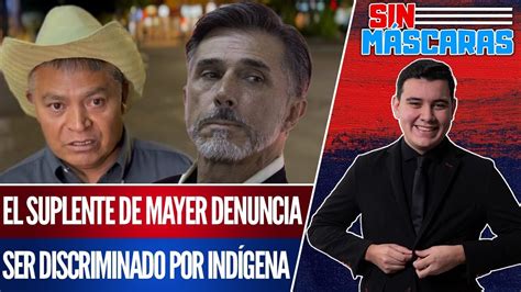 Sinm Scaras Exclusiva El Suplente De Sergio Mayer Rompe El Silencio