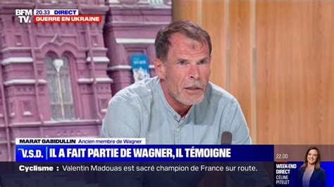 Marat Gabidullin Ancien Membre De Wagner Je Pense Que Dans Cette