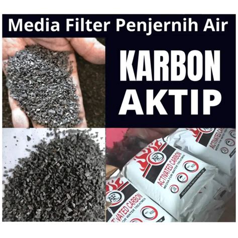 Jual Arang Kelapa Tempurung Karbon Aktif Media Filter Original