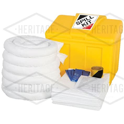 Oil Fuel Spill Kit Locker Absorbs L