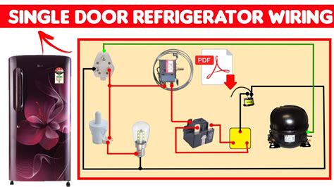 Single Door Refrigerator Wiring Kaise Kare Diagram Single Door