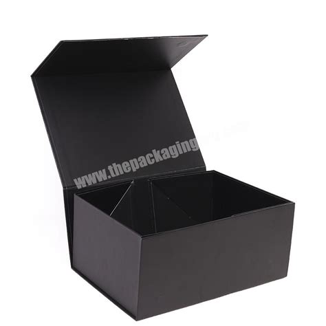 Custom Luxury Paper Packaging Closure Magnetic T Folding Box