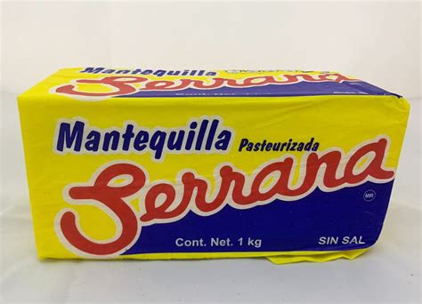 MANTEQUILLA SERRANA 1 KG Super cremerías Ruiz