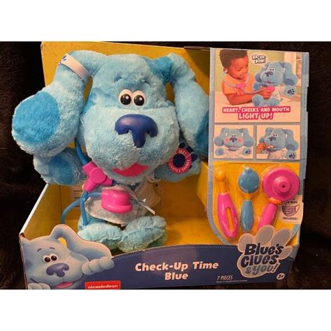 Just Play Toys Blues Clues You Checkup Time Blue Lights And Sounds