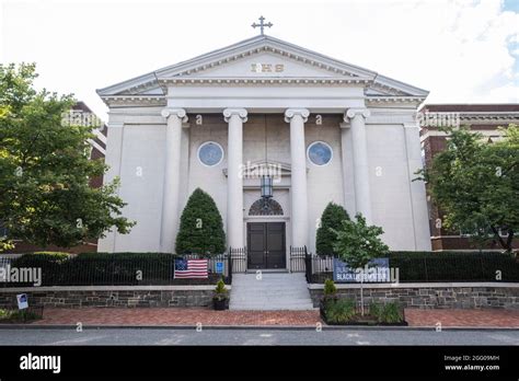 Holy Trinity Catholic Church, Georgetown, Washington DC, USA Stock ...