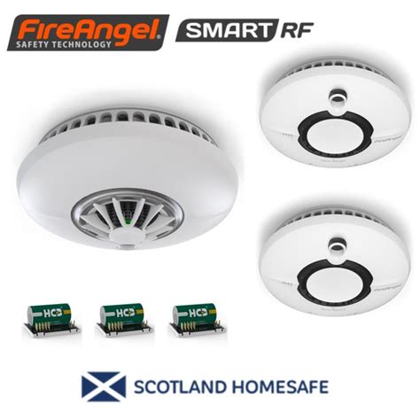 Fireangel Scottish Legislation Compliant Basic Smoke And Heat Alarm Pack