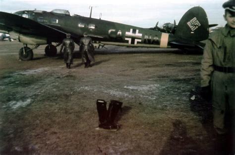 World War Ii In Color Heinkel He 111 Of Fliegerstaffel Des Führers