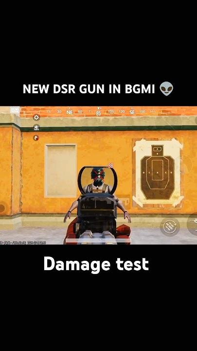 New Dsr Gun Damage Test In Bgmi Pubgmobile 🥶 Bgmi Pubgmobile Pubg