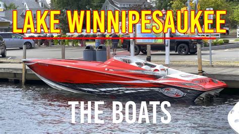 The Boats Of Lake Winnipesaukee YouTube