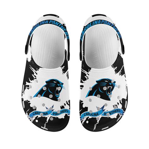 Carolina Panthers Shoes Cute Style1 Crocs Shoes For Fans Jack Sport Shop