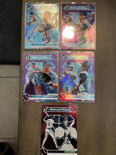 Donruss Diamond Kings Carolina Blue Holo Nolan Ryan Astros