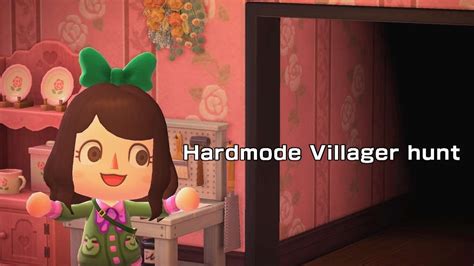 Animal Crossing Hard Mode Villager Hunt Youtube