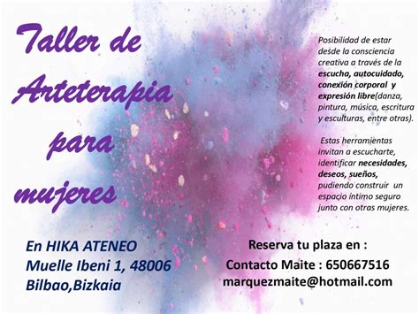 Taller De Arteterapia Para Mujeres Hika Ateneo