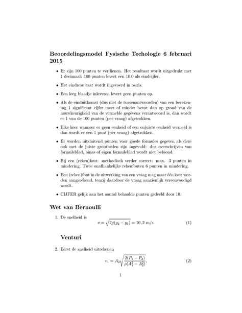Tentamen 6 Februari 2015 Vragen En Antwoorden Beoordelingsmodel
