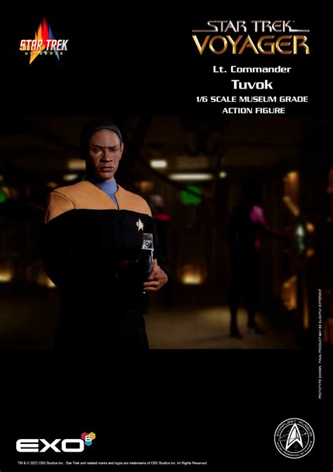 New Product Exo Star Trek Voyager Lt Commander Tuvok Scale