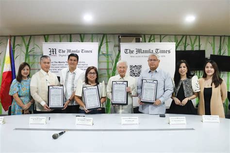 Manila Times Marker Unveiled On 125th Anniversary The Manila Times