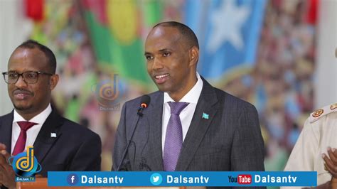 Rw Khayre Oo Wasiirka Difaaca Ku Amary Dardar Gelinta Isla Xisaabtanka